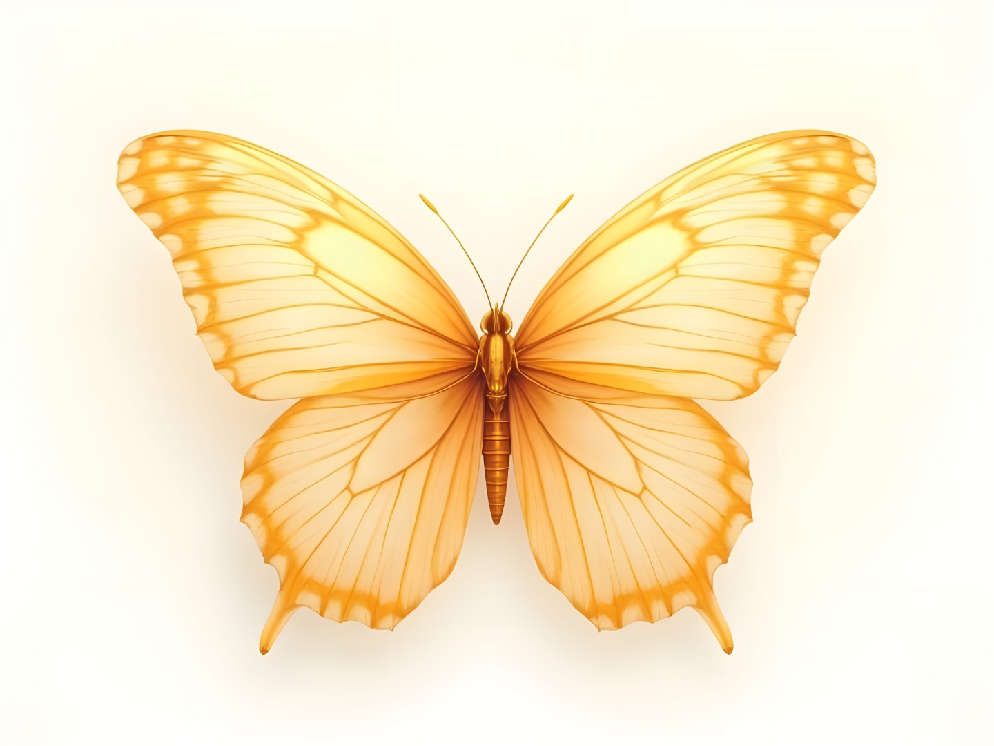 Złoty motyl — symbol tarczycy i delikatnych połączeń między układem odpornościowym a tkankami ciała