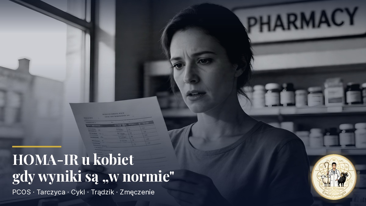 HOMA-IR u kobiet — insulinooporność, PCOS, Hashimoto