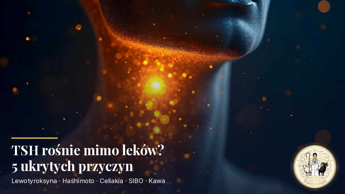 TSH rośnie mimo leków? 5 ukrytych przyczyn