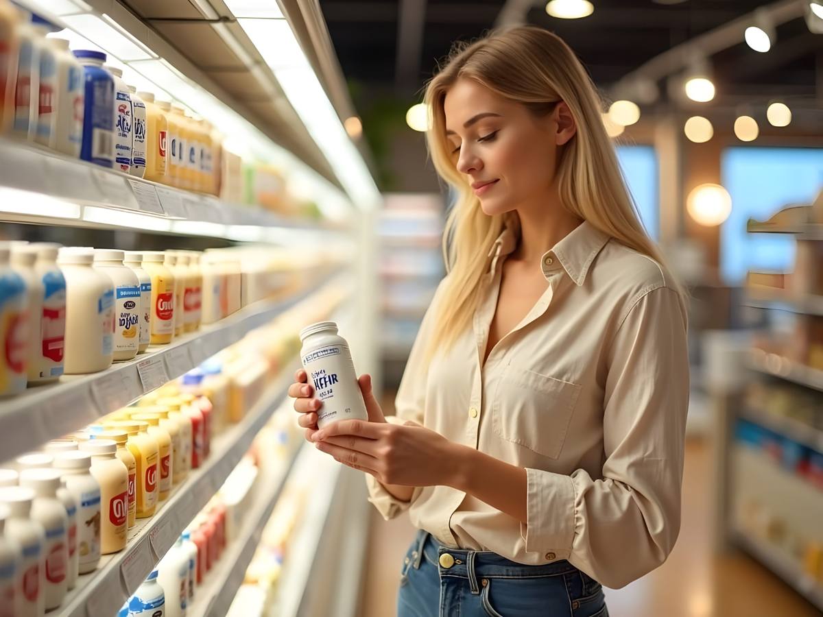 Kefir naturalny — probiotyk z lodówki